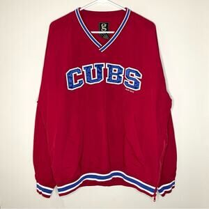 Gear For Sports Vintage Chicago Cubs Windbreaker Pullover Size L